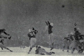 The Coldest College Football Game Ever