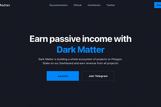 Dark Matter Ecosystem