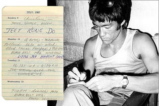 Words from Bruce Lee’s Letters