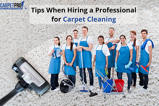 Tips to Remember When Hiring a Professional for Carpet Cleaning Kent