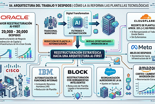 ¿La IA está cambiando la arquitectura del trabajo?