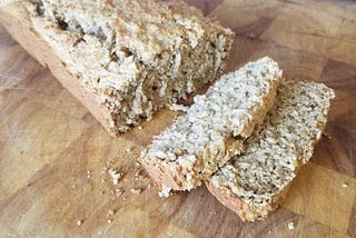 Flourless Oat and Apple Loaf