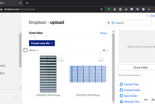 How to add photos from Dropbox