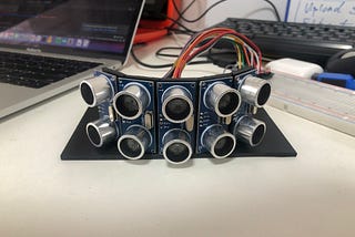 Building a sonar sensor array with Arduino and Python