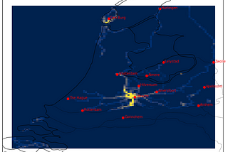 Custom Strava heatmap