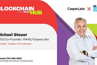 Casper Wallet presented at WEF in Davos