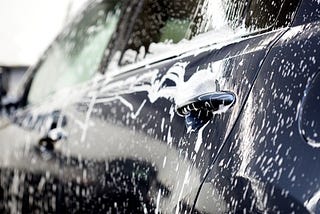 Wash the car as a business