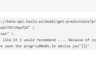 HTML + JS+ Hazlo.ai: Make your own review scorer