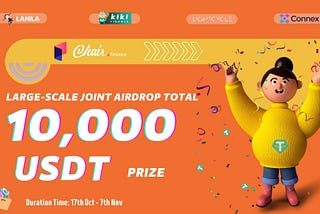 10,000 USDT LARGE-SCALE JOINT AIRDROP