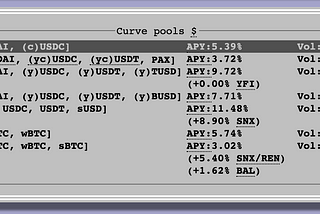 Curve.fi 101 — How it works and it’s meteoric rise