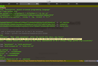 Installing Python via Homebrew on MacOS Sierra 10.12 (Developer Preview)