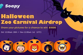 Soapy Finance Halloween Zoo Carnival Airdrop