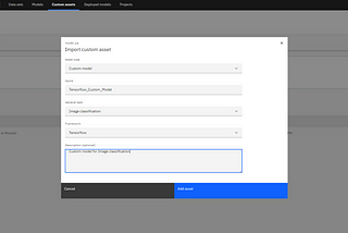 Custom Model on IBM Maximo Visual Inspection