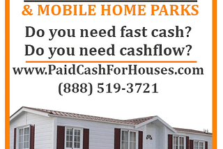 How is it Different Selling a Mobile Home or Park Versus a house?