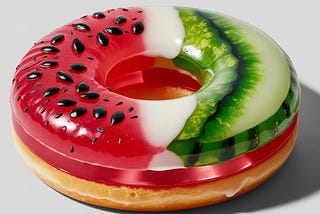 Watermelon-Shaped Jelly: A Refreshing Summer Delight