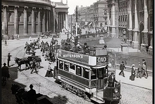 I am the tram, the old scent of Dublin City.