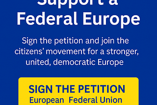 Europe can’t wait. Let’s build the future — Together