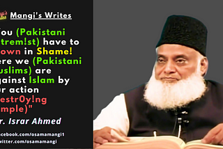 Concept of (Rights of Minorities) Dhimmi/Mu’ahid & Jizya in Islam by Dr. Israr Ahmed