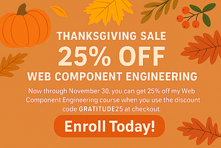 Thanksgiving Sale