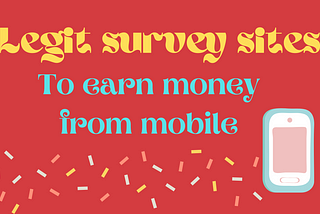 Survey sites that pay for answering