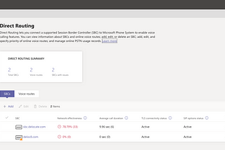 Microsoft Teams Phone System, Direct Routing, and SBCs, a journey. (part 1/4)