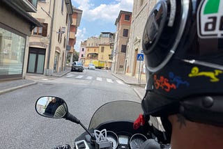 Back of the Vespa Diaries ~ June 12