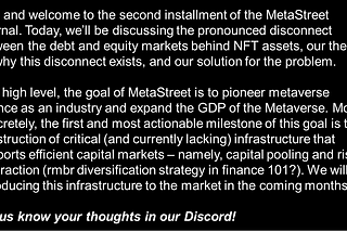 MetaStreet Journal: December Edition — Scaling Liquidity & Risk Abstraction, a vision for…