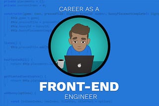 Front End Developer / Engineer: Anything that wants to be imported …