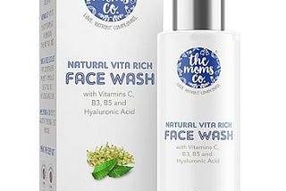 The Moms Co. Natural Vita Rich Face Wash: A Gentle Cleanser for All Skin Types