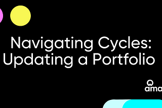 Navigating Cycles: Updating a Portfolio