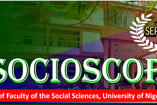 Publication of Faculty of Social Sciences Magazine- The Socioscope