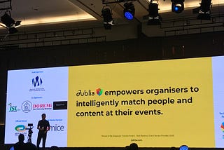 Jublia took the stage at Malaysia’s Business Events Forum 2018