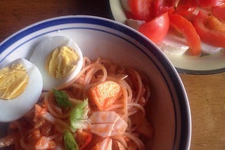 料理新手日記＃2 :韓國室友傳授的五分鐘韓式辣味冷拌麵 Jjolmyeon (쫄면)