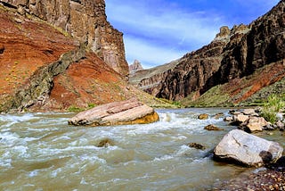 On the Bank of the Colorado River — Grand Canyon Day Three