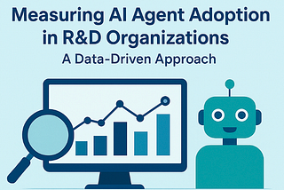Measuring AI Agent Adoption in R&D Organizations: A Data-Driven Approach