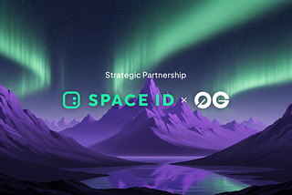SPACE ID Partners with 0G: Where Identity Meets Intelligence