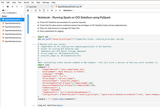 Notebooks, Big Data and Spark Jobs in OCI — Best Practices and Examples