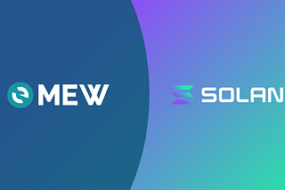 Self Custody Your SOL in MEW Mobile