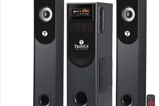 TRONICA TR-1501 Deep Bass Home Theater with Subwoofer 2.1 Channel with 55W Premium Signature