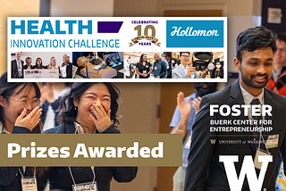 Student teams proved their problem-solving ingenuity — and left judges in awe at the 2025 Hollomon Health Innovation Challenge (HIC) at the University of Washington.
