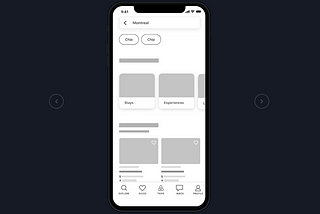 How to recreate an app wireframe: Airbnb