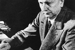 Karl Jaspers, the proposer of the concept of an Axial Age