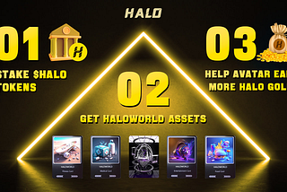 HALO EARN — Stake HALO Tokens to Earn NFTs