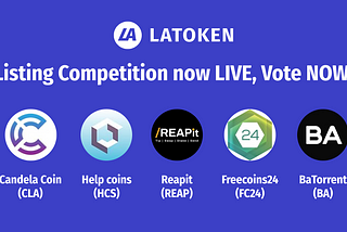 Vote for #REAP on LATOKEN