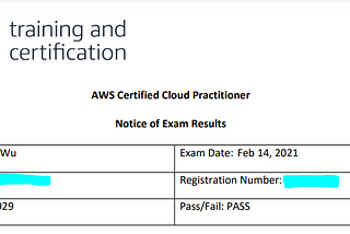 Became AWS Certified Cloud Practitioner (CCP)in 1 month and 3 weeks with NO prior knowledge nor…