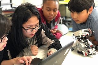 Investing right back in our Community, Closing the Digital and STEM divide.