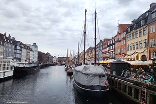 Dusk in Copenhagen