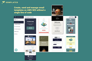 Move AWS SES Templates between AWS accounts or regions using Semplates