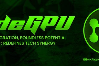 Introducing NodeGPU