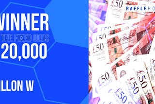 What’s it like to win one of our HUGE Fixed Odds cash prizes?